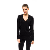 Montana Blu Black Wool Women Sweater -   -  Montana Blu.